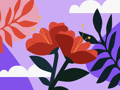 Illustration — Flowers and plants design drawing graphic design illustration photoshop vector