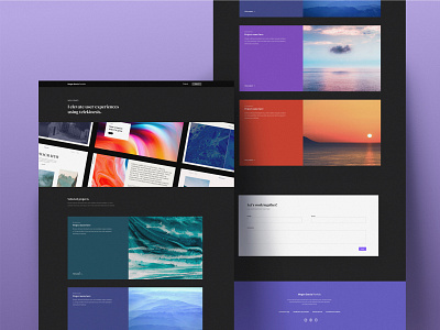 Webflow University 21 day Portfolio course site design