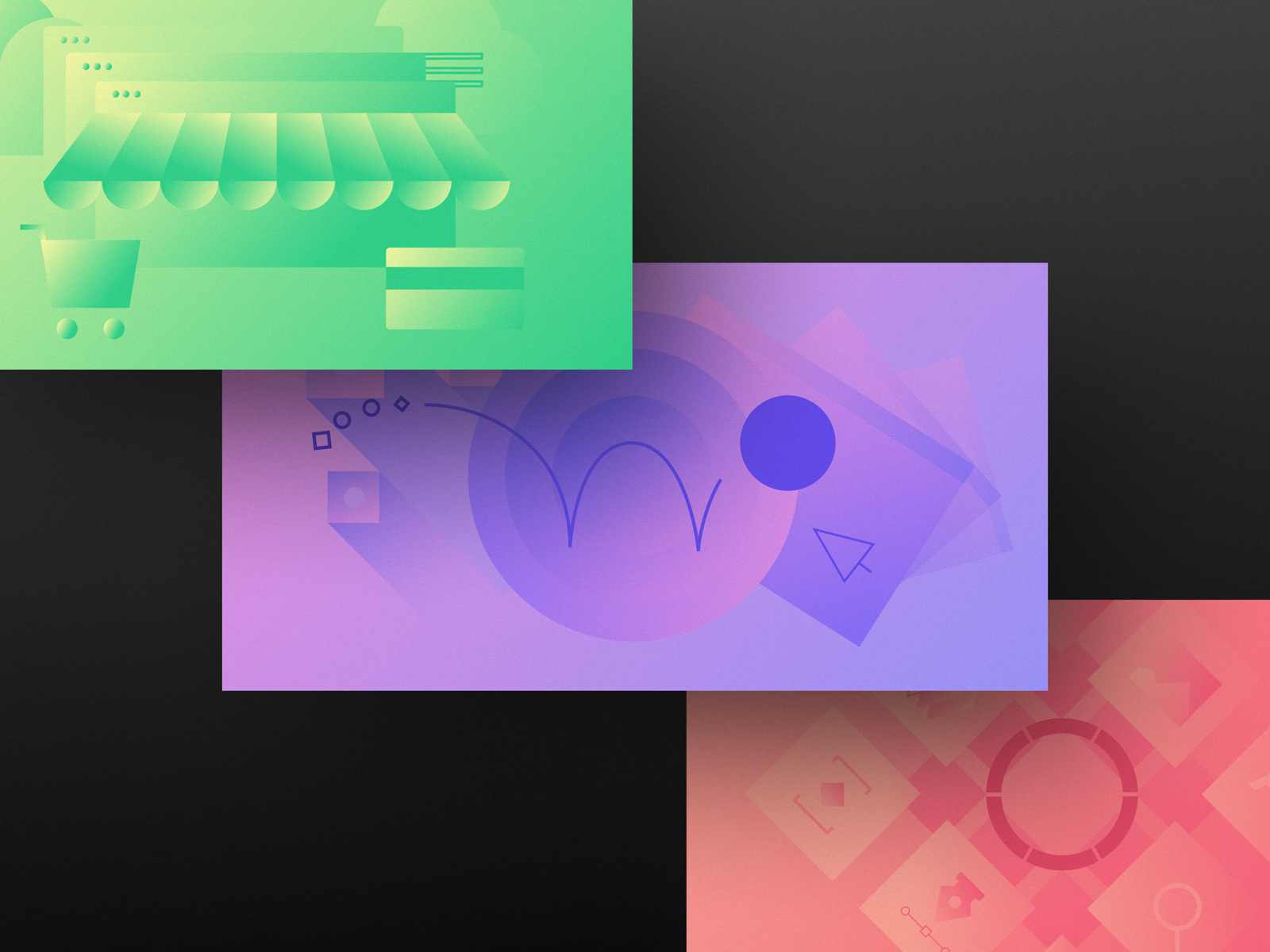 Webflow University — Course Illustrations by Sara Lundberg on Dribbble