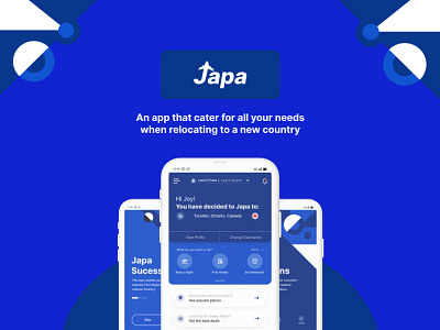 Japa -- Travel App Design app design directions hotel app hotelbooking location app minimal reminder app travel travel app ui ux