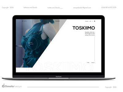 TOSKIIMO Fashion House Dashboard