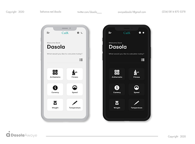 Multipurpose Calculator UI app branding design flat minimal typography ui ux