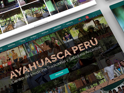 Website - Ayahuasca Perú