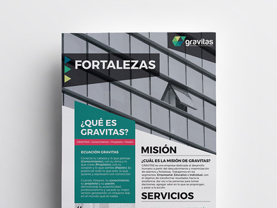 Brochure Design - Gravitas, Business Coaching branding brochure brochure design brochure template design graphic design illustrator illustrator art typography vector