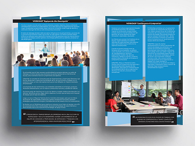 Brochure Design - Gravitas, Business Coaching