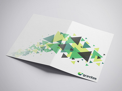 Business Folder Design - Gravitas, Business Coaching branding branding design business and finance business brochure business folder graphic design illustrator illustrator art presentation folder vector