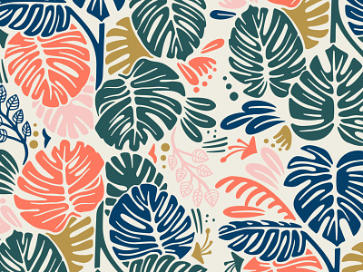 Aloha beach design illustration illustrator island pattern surf texture tropical tropical leaves typography vector