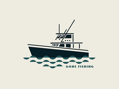 Download Fishing Boat Designs Themes Templates And Downloadable Graphic Elements On Dribbble