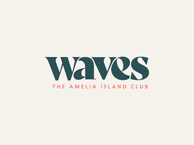 Waves – Concept 1 beach club florida florida state georgia golf island logo resort restaurant southern spa surf surfing typography vacation waves
