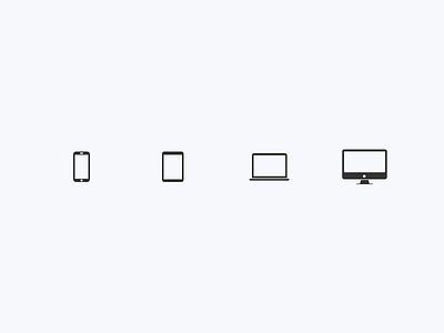 Apple devices fill icon icons minimal simple simplicity
