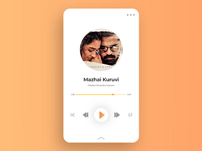 Dailyui #009 - music player app dailyui interaction musicplayer ui uidesign