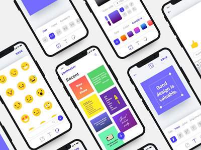 Postmaker - UI/UX design appdesign uiuxdesign
