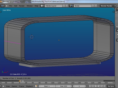 Table 3D Create with Blender 3D Animation