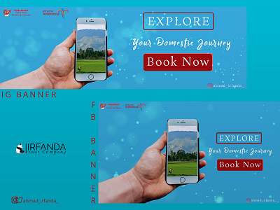 SOCIAL MEDIA BANNER | DOMESTIC TRAVEL CAMPAIGN