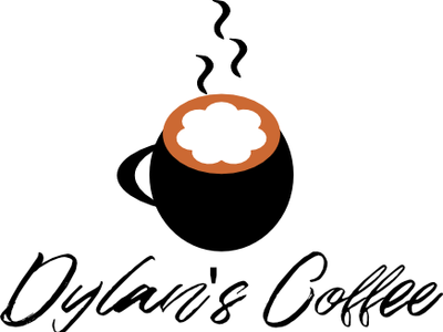 Dylan's Coffee branding coffee design flat graphic design graphic design logo logo logo design concept vector