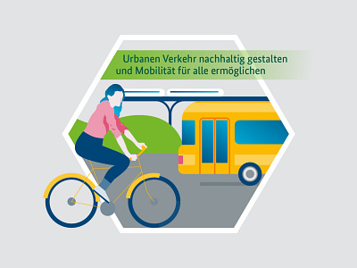 Illustrations for Smart Governance bike bus simplicity smart government subway yellowtoo