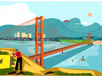 Golden Gate Bridge to Holiday