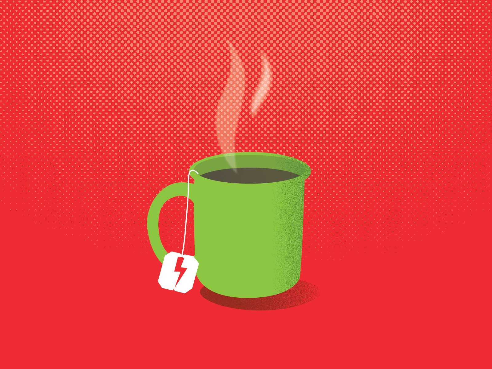 Morning Tea animation design illustration