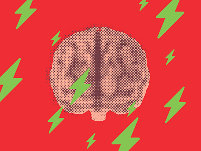 Brain Storm design illustration