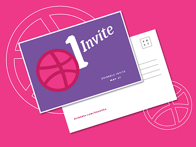 Dribble Invitation community designer draft dribbble dribbble draft dribbble invite giveway graphic design illustration invite invite giveaway vector