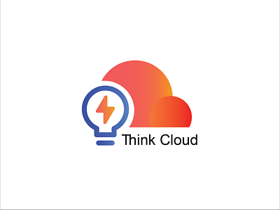 Think Cloud Logo brand design brand identity branding graphic design graphic design logo logo design