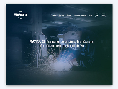 Mecabourg design mechanical mécanique web