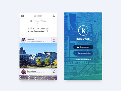 Jakkadi adaptive android app ios iphone login timeline
