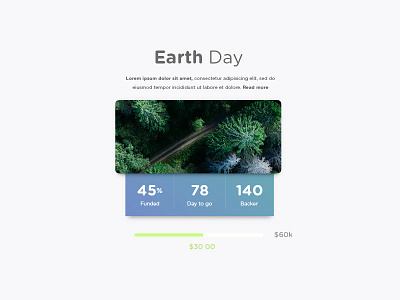 Crowdfunding Campaign campaign crowdfunding daily day earth ui