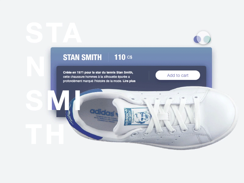 Customize Product customize daily product shoes smith stan ui