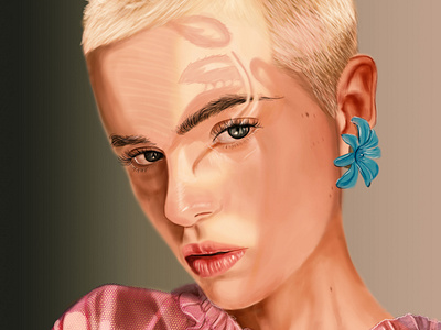 New Digital Painting Portrait