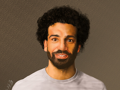 Mo Salah 2d advertisement art character concept art concept character concept design design digital painting drawing illustration paarvaigalpaintings photoshop vector wacom