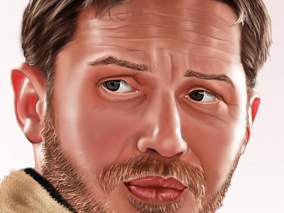 Tom Hardy 2d advertisement art character concept art concept character concept design design digital painting drawing illustration paarvaigalpaintings photoshop vector wacom