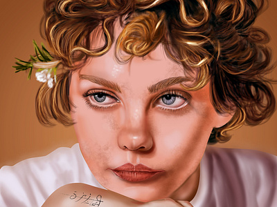 Digital Painting Portrait