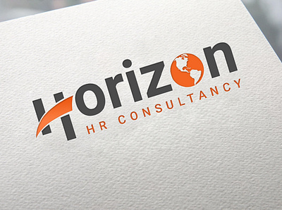 Horizon branding consultancy logo consultant human resource illustration jobs jobs in dubai logo logo design management