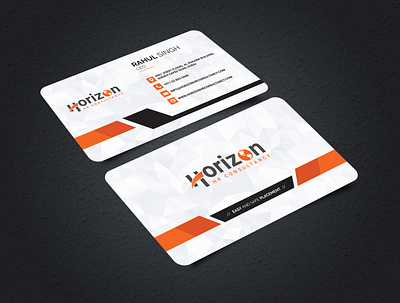 Horizone Business card branding business card design design illustration vector