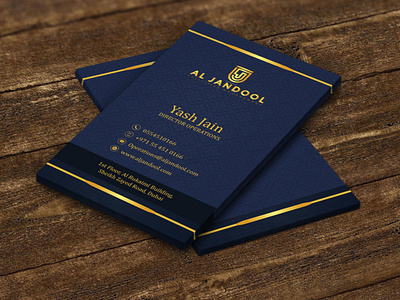 Al Jandool Business card design