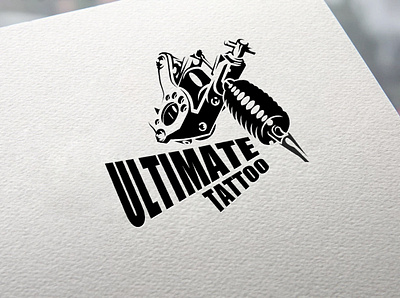 UltimateTattoo branding illustration logo logo design tattoo tattoo art tattoo artist vector