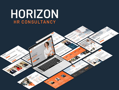 Horizon Website design branding homepage design landing page design website design website development