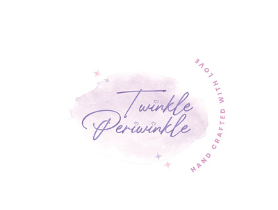 Twinkle Periwinkle brand identity illustraion logodesign vector art