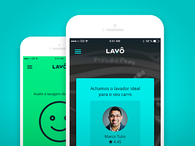 Lavô - App app ui ux