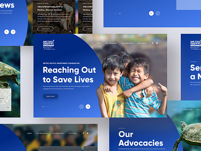 Landing Page for Non-Profit Organization