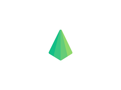 Mint Logo geometric green logo mints