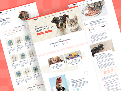 Purina UI Concept cat dog pet care ui ui design