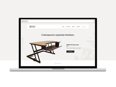 Furniture Store - Landing Page