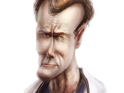 Johncmcginley Dr Cox Caricature