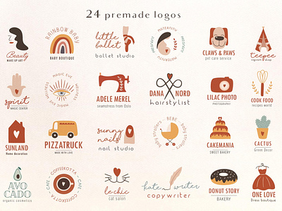 Bohema boutique logos