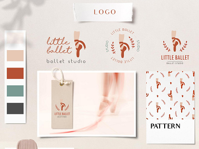 Ballet studio logo