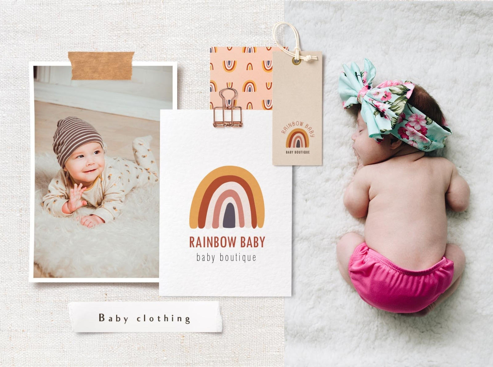 rainbow baby boutique