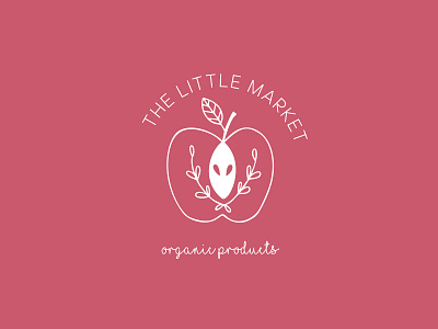 The little market agriculture app branding design farm farming gardening greenhouse hand drawn icon illustration logo minimal nature organic template ui vector web website