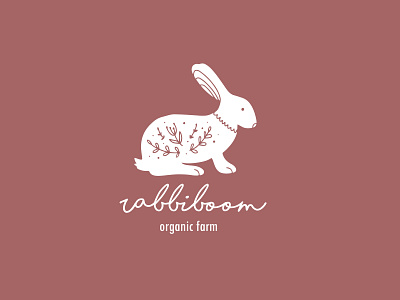 Rabbiboom agriculture app branding farm farming flat gardening greenhouse hand drawn icon illustration logo minimal nature organic template ui vector web